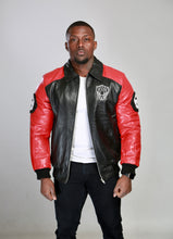 Load image into Gallery viewer, REAL LEATHER 8 BALL JACKET