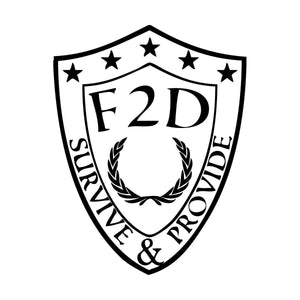 F2D. Premium fashion brand, born and bred in the UK. Survive and Provide