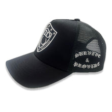 Load image into Gallery viewer, F2D Black Trucker SnapBack
