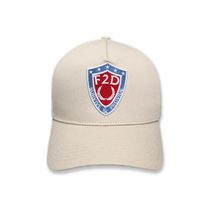 Load image into Gallery viewer, F2D Beige Strapback Cap
